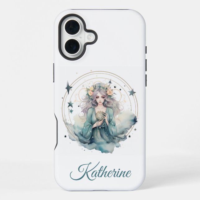 Boho Himmelshexen-Name iPhone Hülle (Rückseite)