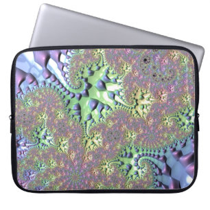 Boho Hippie Groovy Glänzende Farbige Regenbogen Fr Laptopschutzhülle