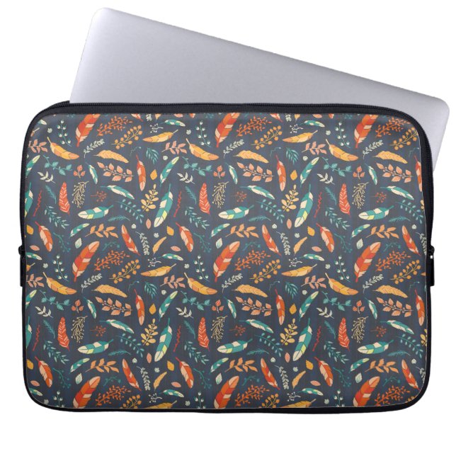 Boho Hippie Laptopschutzhülle (Vorderseite)