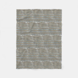 Boho, Hippy inspiriert, Groovy-Stil der 60er Jahre Fleecedecke