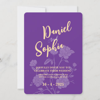 Boho Hochzeit-Einladung Einladung