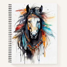 Boho Horse-Notebook Notizbuch