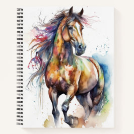 Boho Horse-Notebook Notizbuch