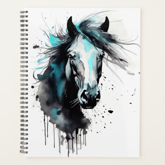 Boho Horse Planner Planer (Vorderseite)