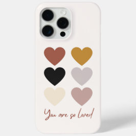 Boho Hört Liebe positives Zitat Sie sind so gelieb Case-Mate iPhone Hülle