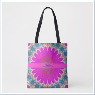 Boho Hot Pink Mandala