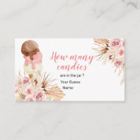 Boho Ice Cream Floral rät wie viele Candies