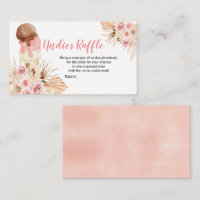 Boho Ice Cream Undies Raffle Umschließungskarte