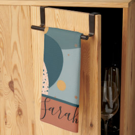 Boho Individuelle Name Geschirrtuch