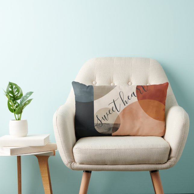 Boho Individuelle Name Lendenkissen (Stuhl )