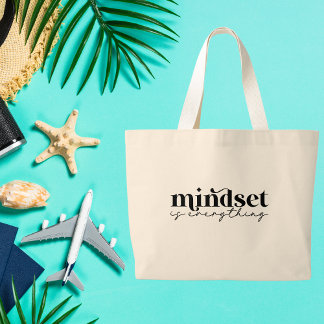 Boho Inspirational Quotes Jumbo Stoffbeutel