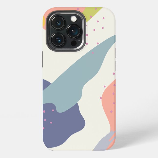 Boho Inspiriert Dotted Abstrakt Phone Case iPhone Hülle (Hinten)