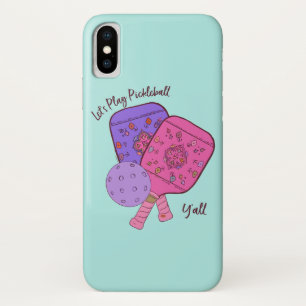 Boho inspirierte Pickleball-Telefongehäuse von Deb Case-Mate iPhone Hülle