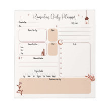 Boho Islamic Customizable Ramadan Planner