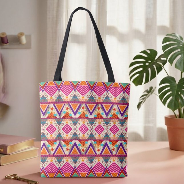 Boho Island Tribal Summer Tote Bag (Von Creator hochgeladen)