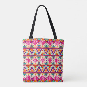 Boho Island Tribal Summer Tote Bag