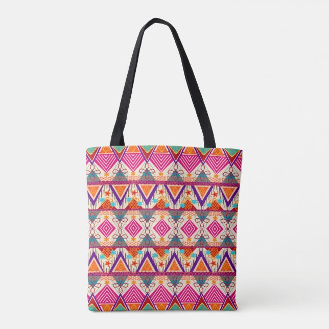 Boho Island Tribal Summer Tote Bag (Rückseite)
