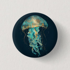 Boho Jellyfish | Tiefsee Button