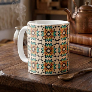 Boho-Kaleidoskop Kaffeetasse