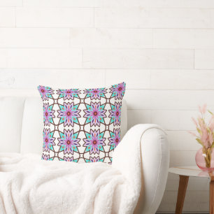 Boho-Kaleidoskop Kissen
