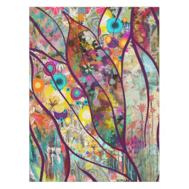 Boho Kaleidoskop - Natur Inspiriert Blumenstrauß - Tischdecke