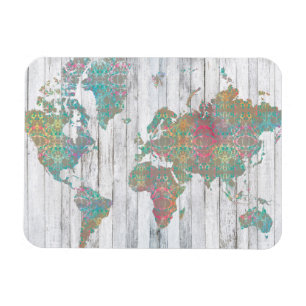 Boho Karte II Magnet