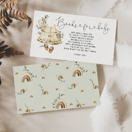 Boho Kinderzimmer Bekleidungsbücher für Mädchen Begleitkarte