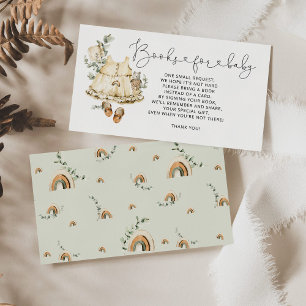 Boho Kinderzimmer Bekleidungsbücher für Mädchen Begleitkarte