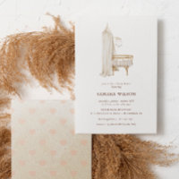 Boho Kinderzimmer Chic Girl Babydusche Einladung