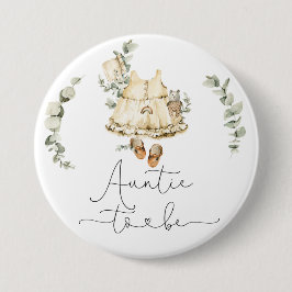 Boho Kinderzimmer eucalyptus Girl Dusche Tante zu  Button