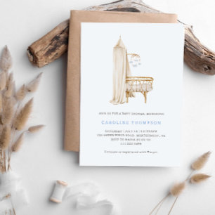 Boho-Kinderzimmer-Junge-Baby-Party Einladung