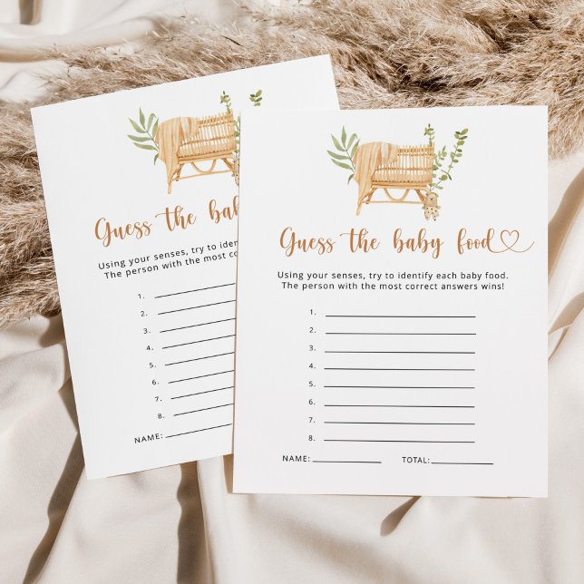 Boho Kinderzimmer schätzt das Baby-Food-Spiel (Von Creator hochgeladen)