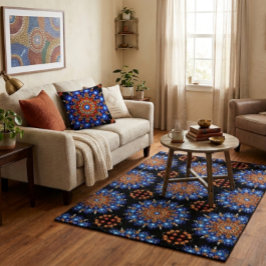 Boho-Kissen mit Mandala-Muster Kissen