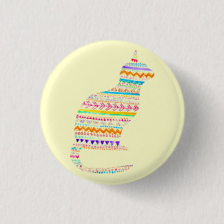 Boho Kitty-Button durch Megaflora Button