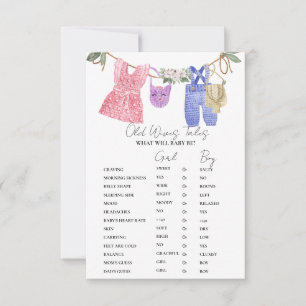 Boho-Kleidung Alte-Weiber-Geschichten Baby-Party S Einladung