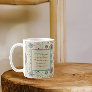 Boho-Kräuter-Morgen-Segen-Tasse Kaffeetasse