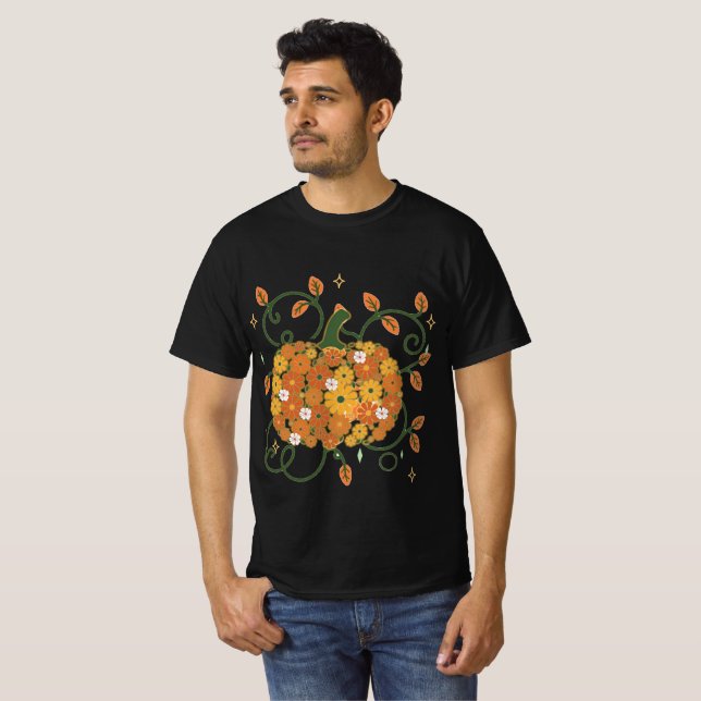Boho Kürbis T-Shirt (Vorne ganz)