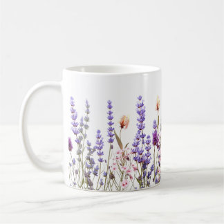 Boho Lavender Mug In Cottagecore Style Kaffeetasse