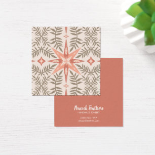 Boho Leafy Star Earring Necklace Juwelier Display