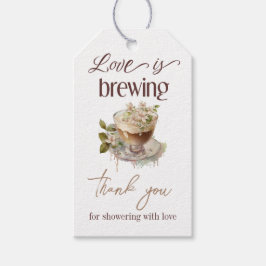 Boho Liebe bricht Blumenbrunch Brautparty Brunch Geschenkanhänger