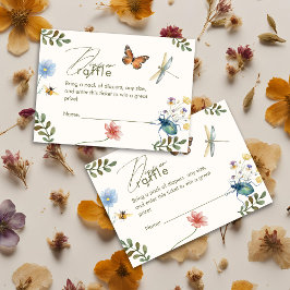 Boho Liebe Bug Insekten Dragonfly Babydusche Begleitkarte