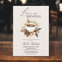 Boho Liebe ist Break Coffee Latte Brautparty
