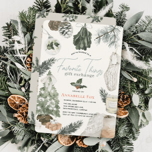 Boho Lieblings Dinge Geschenk Exchange Urlaub Einladung