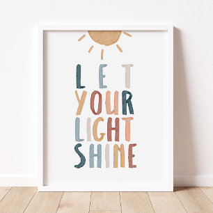 Boho ließ dein helles Poster