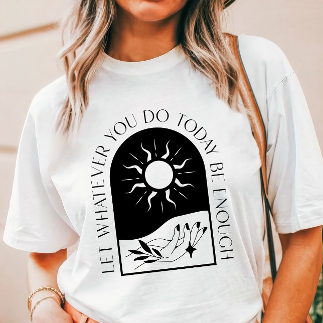 Boho Ließ heute genug Sonne und Hand Tri-Blend Shirt (Von Creator hochgeladen)