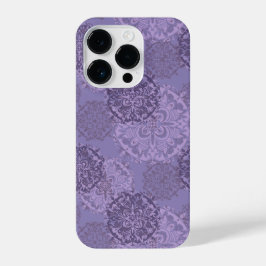 Boho Lila Mandalas iPhone 14 Plus Fall Pro Hülle