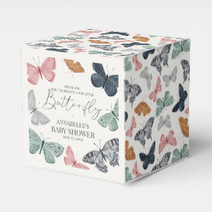 Boho Little Butterfly Baby Dusche Geschenkschachtel