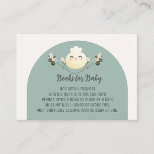 Boho Little Dumpling Books für Baby Request Card Begleitkarte