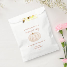 Boho Little Pumpkin Fall Baby Dusche Gefälligkeits Geschenktütchen