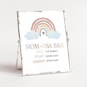 Boho Little Ray of Sunshine Mom Osa Bar Schild